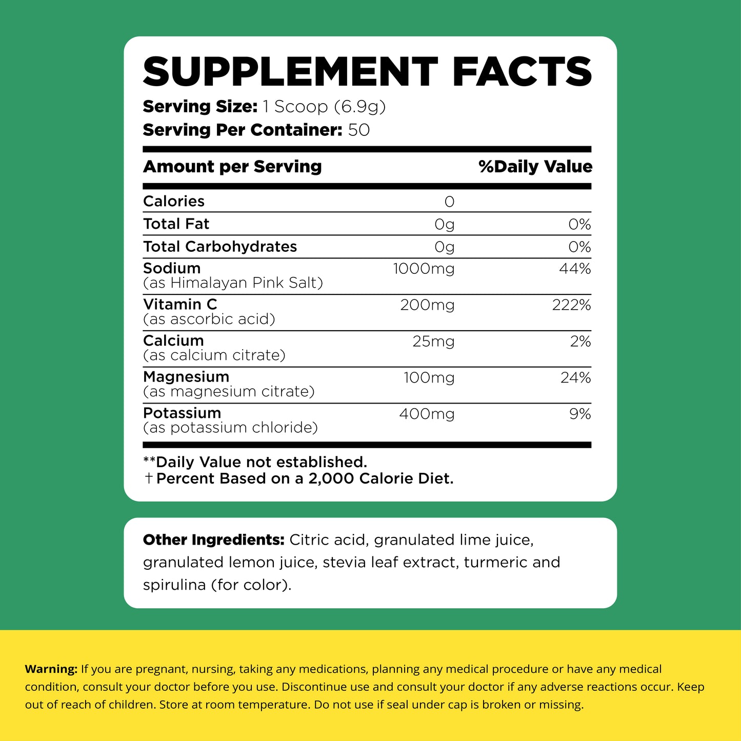 AQUA LYTE - High Hydration Natural Electrolyte Powder